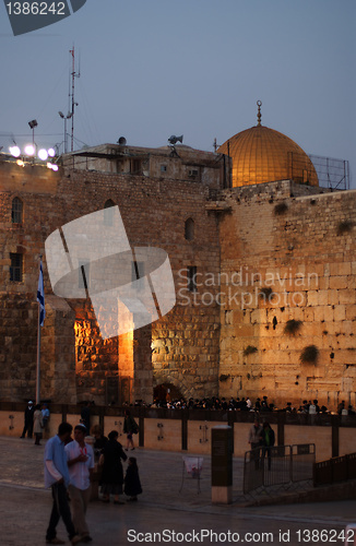 Image of Jerusalem temple mount panorama