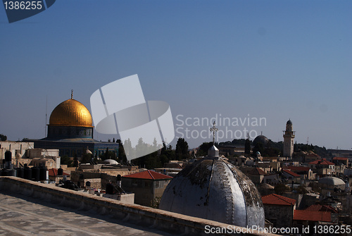 Image of Jerusalem temple mount panorama