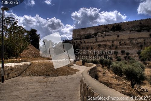 Image of Jerusalem temple mount panorama