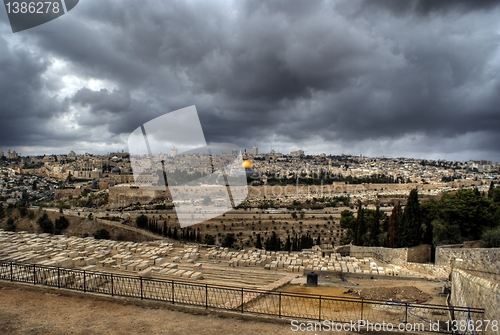 Image of Jerusalem temple mount panorama