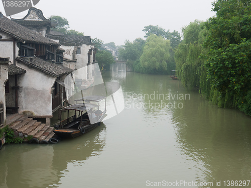 Image of China ancient building in Wuzhen town