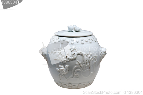 Image of Chinese antique - Covered jar