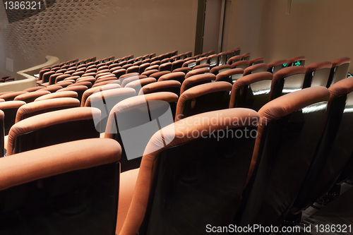 Image of Chairs in modern theatre