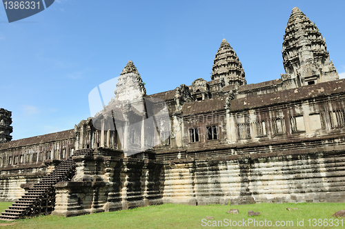 Image of Angkor wat temple in Cambodia