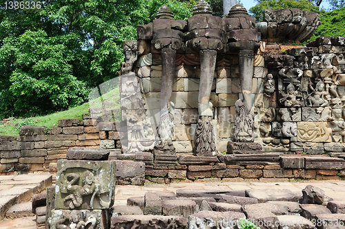 Image of Terrace of the Elephants, Angkor Thom, Cambodia 