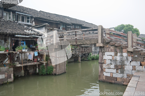 Image of China ancient building in Wuzhen town