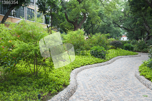 Image of Road in garden