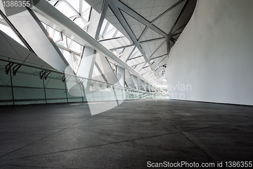 Image of Corridor in modern opera house