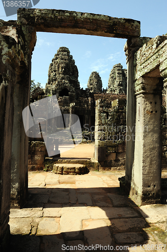 Image of Bayon temple, Angkor,  Cambodia