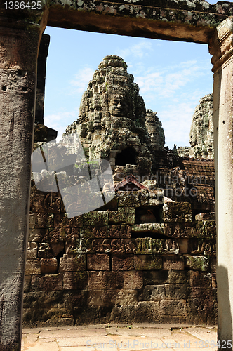 Image of Bayon temple, Angkor,  Cambodia