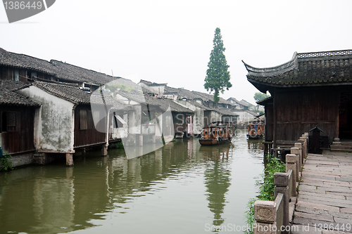 Image of China ancient building in Wuzhen town