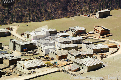 Image of China Tibetan buildings