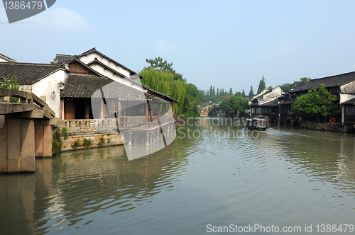 Image of China ancient building in Wuzhen town