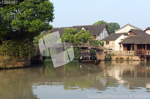 Image of China ancient building in Wuzhen town