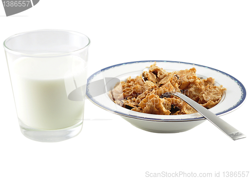 Image of cereal and milk