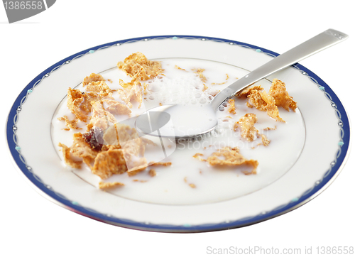Image of cereal and milk