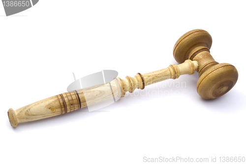 Image of Wooden gavel