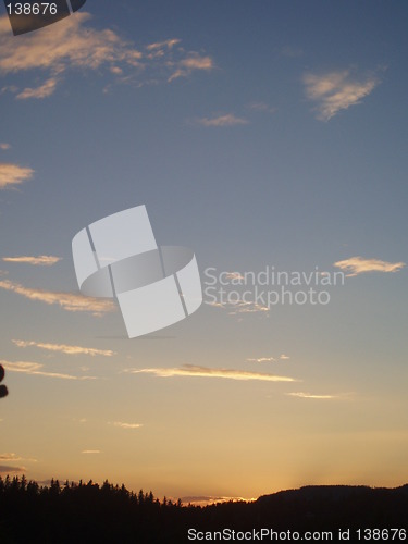 Image of Evening sky