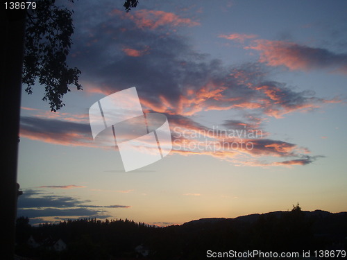 Image of Evening clouds