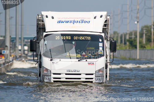 Image of Monsoon flooding in Bangkok, November 2011