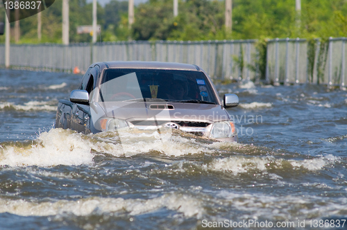 Image of Monsoon flooding in Bangkok, November 2011