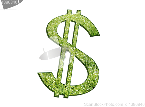 Image of sign of dollar