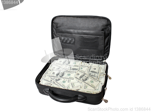 Image of case with money