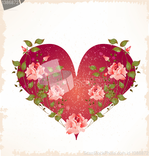 Image of valentines day greeting card