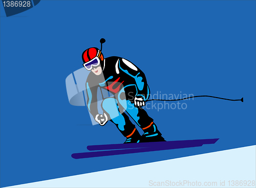 Image of skier