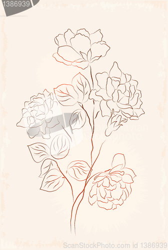 Image of vintage sketch