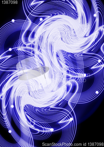 Image of Abstract blue background