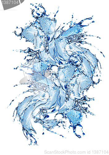 Image of water splash