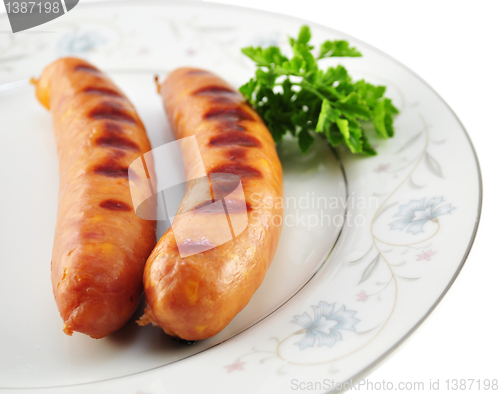 Image of cheese sausages
