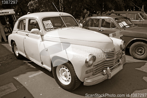 Image of retro car