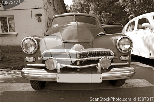 Image of retro car