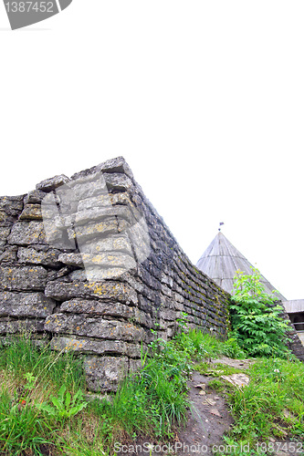 Image of aging battlement