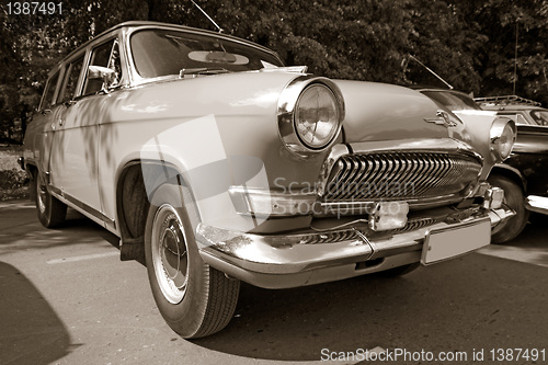 Image of retro car