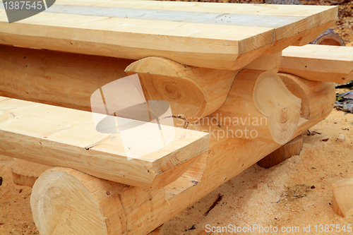 Image of wooden decorative furniture