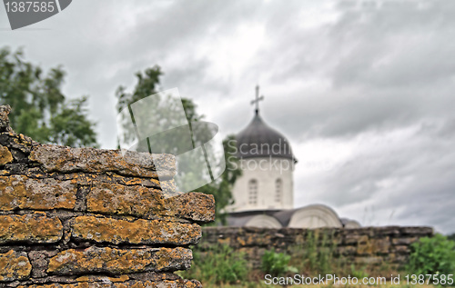 Image of aging battlement