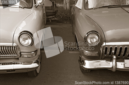 Image of retro cars