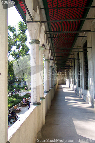 Image of porch of mosque