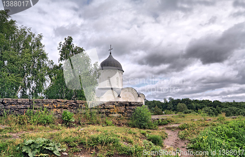 Image of aging battlement