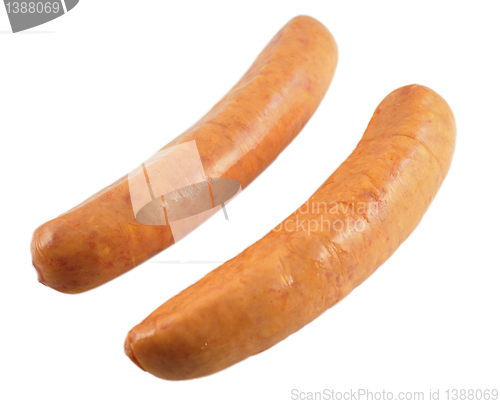 Image of sausages with cheese