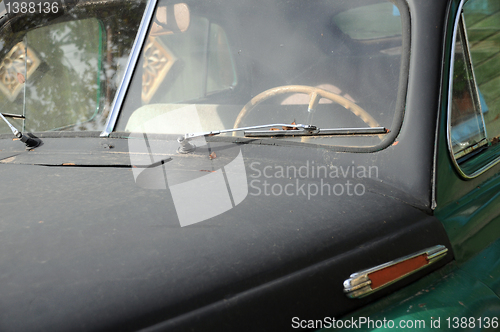 Image of Closeup Retro Car