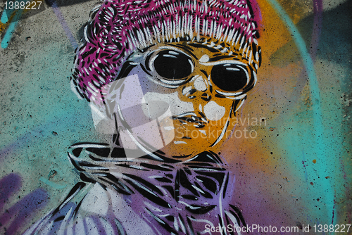 Image of Graffiti character