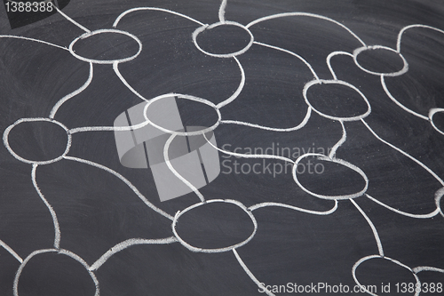 Image of abstract network