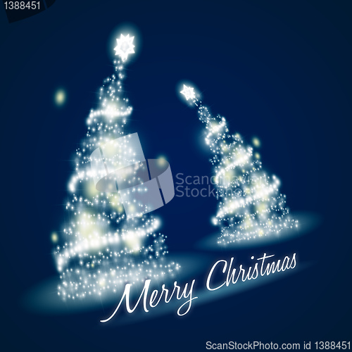 Image of blue christmas