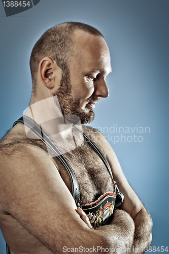 Image of hairy man with beard