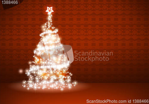 Image of red christmas background