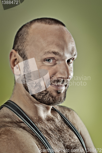 Image of hairy man with beard